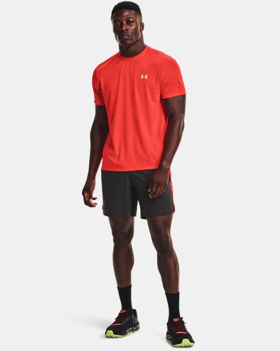 Men's UA Launch Run 7" Shorts, Gray, pdpMainDesktop image number 3